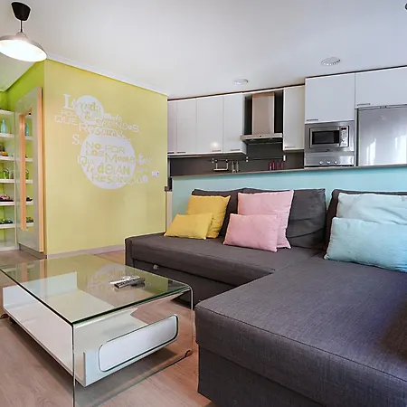 En El Centro De Con Parking Apartamento